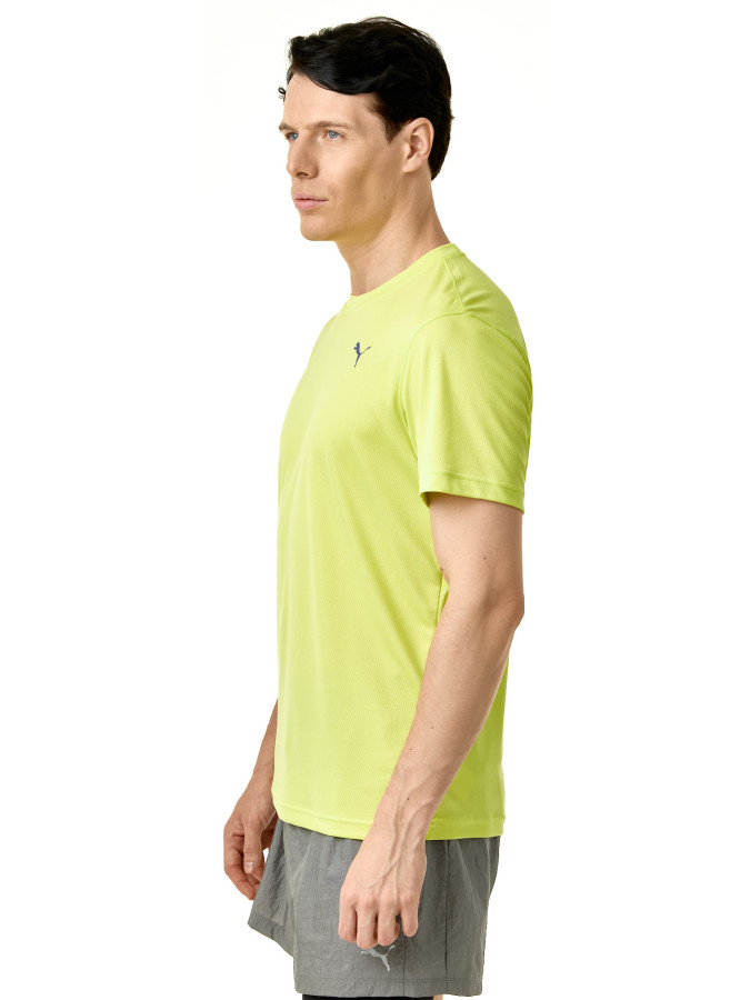 Футболка беговая Puma Graphics Faster Lemon Sherbert